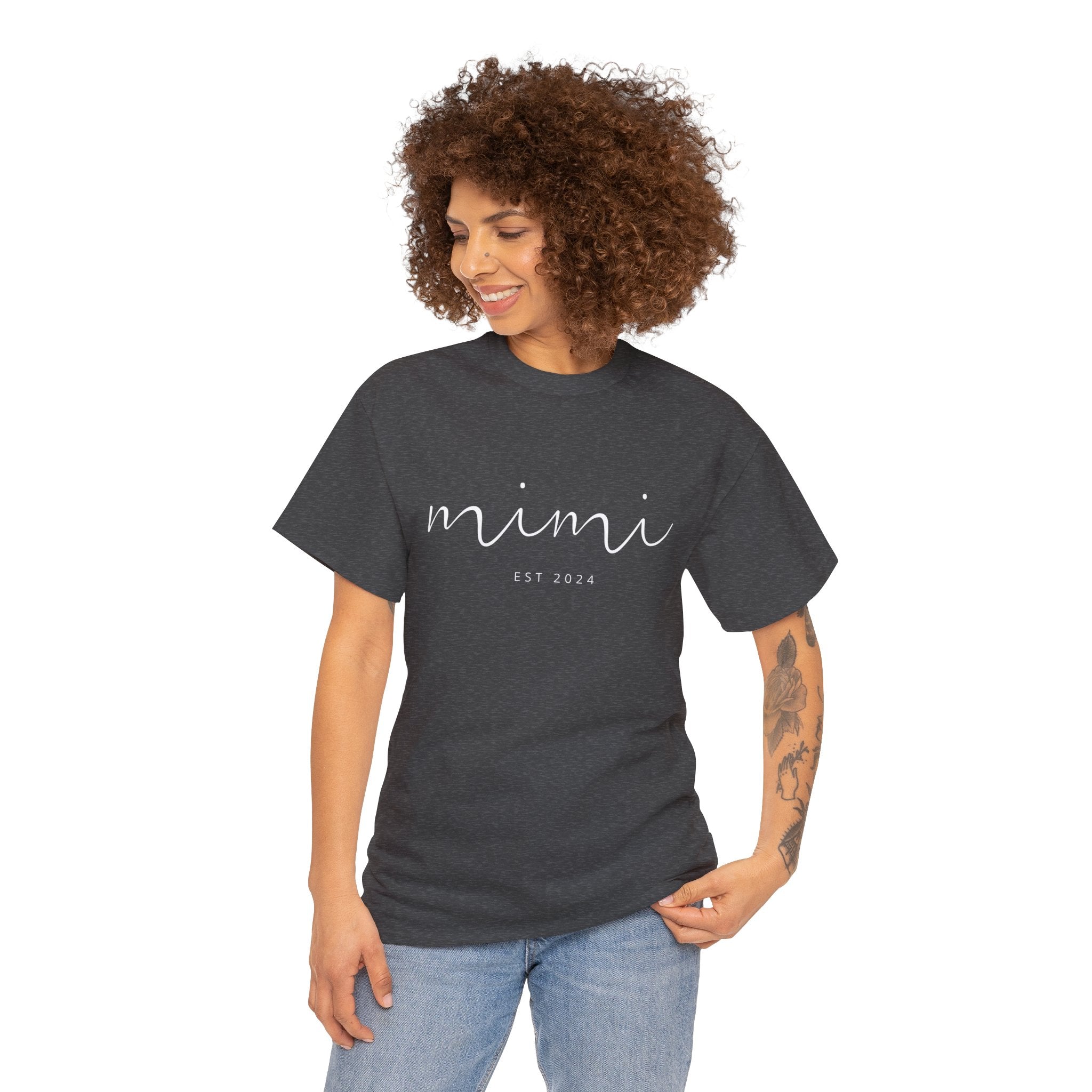 Custom MIMI Shirt, Mom Shirt With Names, Personalized Mama T-shirt, Custom Mama Shirt, Mother's Day Shirt, Trendy mom shirt