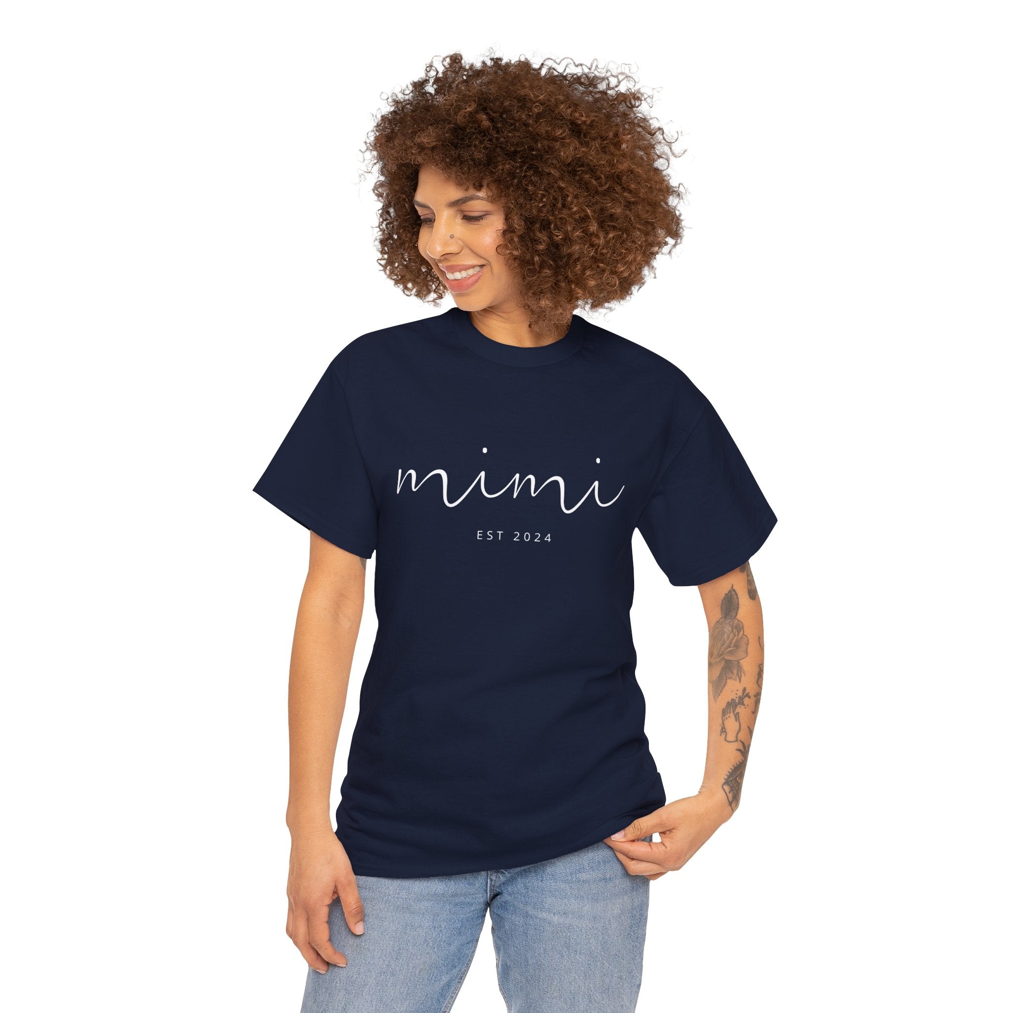Custom MIMI Shirt, Mom Shirt With Names, Personalized Mama T-shirt, Custom Mama Shirt, Mother's Day Shirt, Trendy mom shirt
