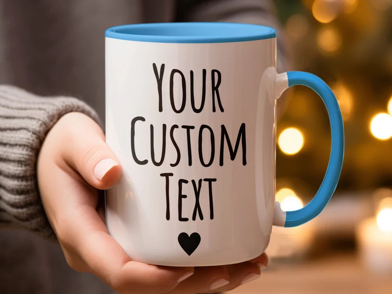 Personalized Name Mug – Custom Coffee Cup Gift for Women, Friends & Moms