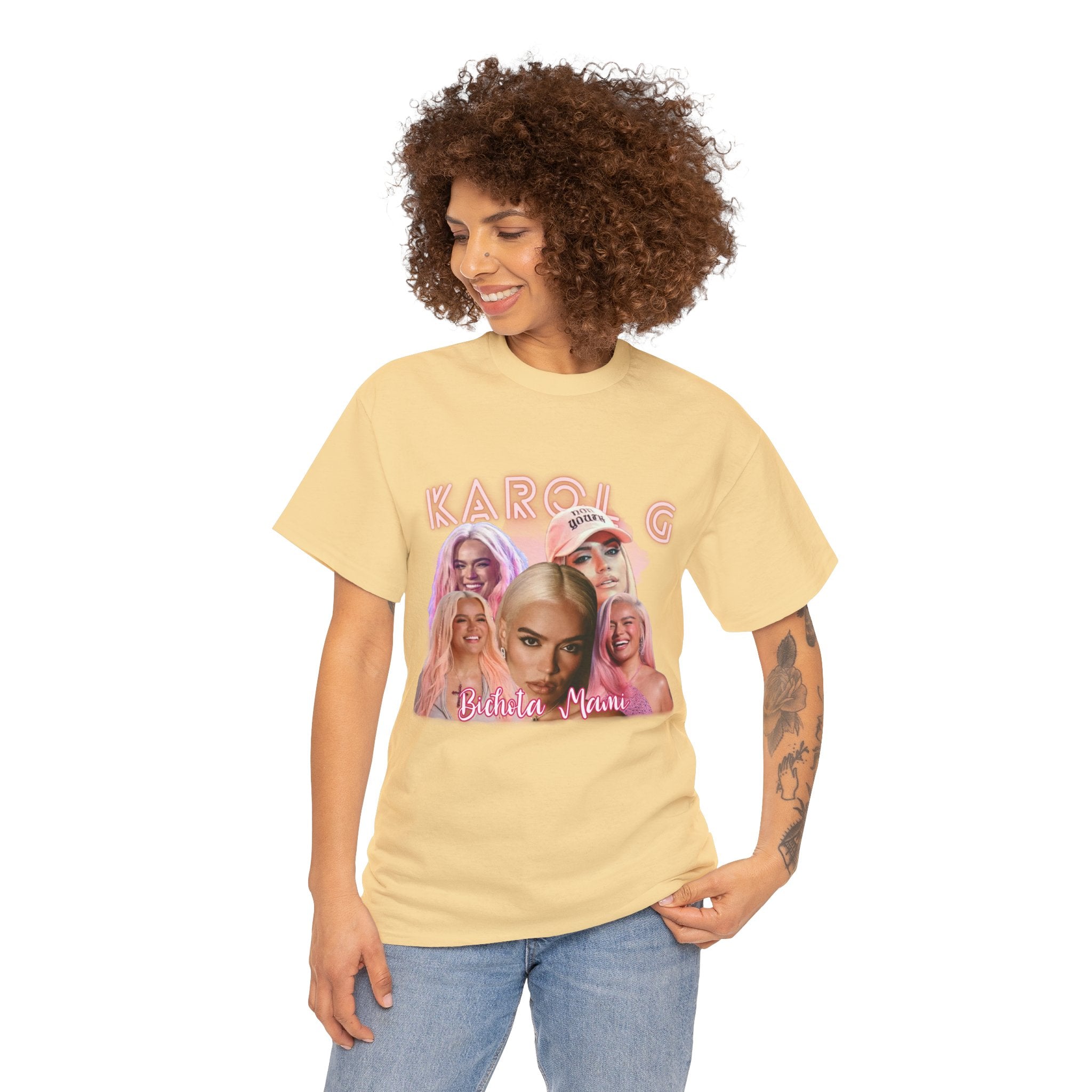 Karol G 'Bichota Mami' T-Shirt - The Perfect Fan Gear for Music Lovers!