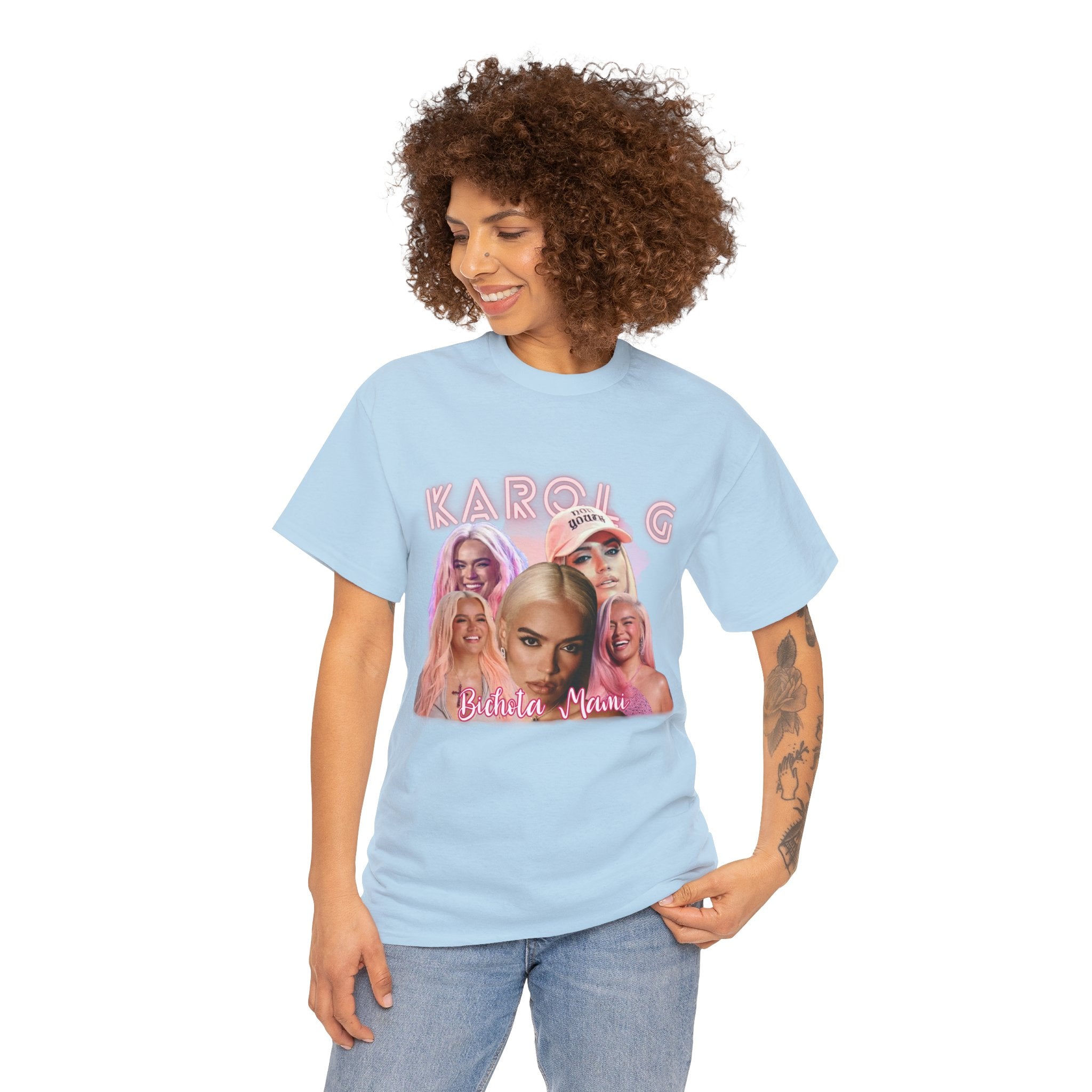 Karol G 'Bichota Mami' T-Shirt - The Perfect Fan Gear for Music Lovers!