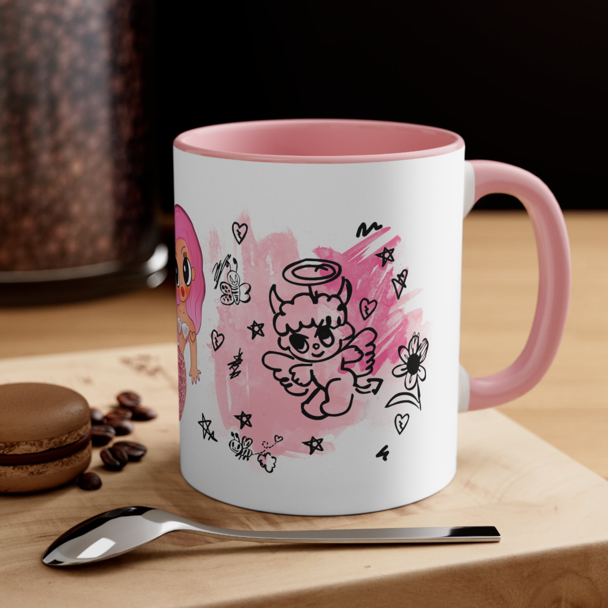 Karol G Mug, Pink Mermaid Bichota Season, 11oz