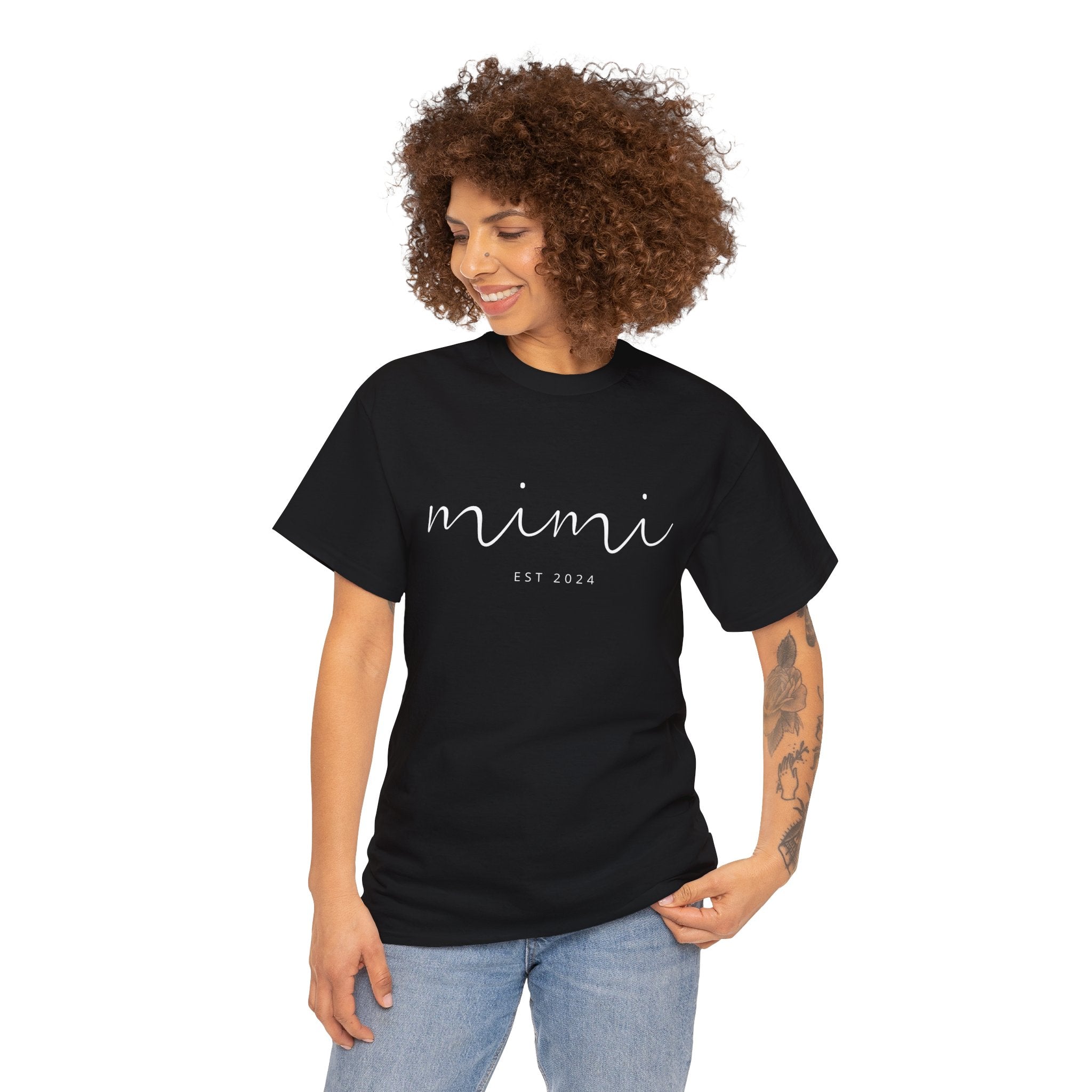 Custom MIMI Shirt, Mom Shirt With Names, Personalized Mama T-shirt, Custom Mama Shirt, Mother's Day Shirt, Trendy mom shirt