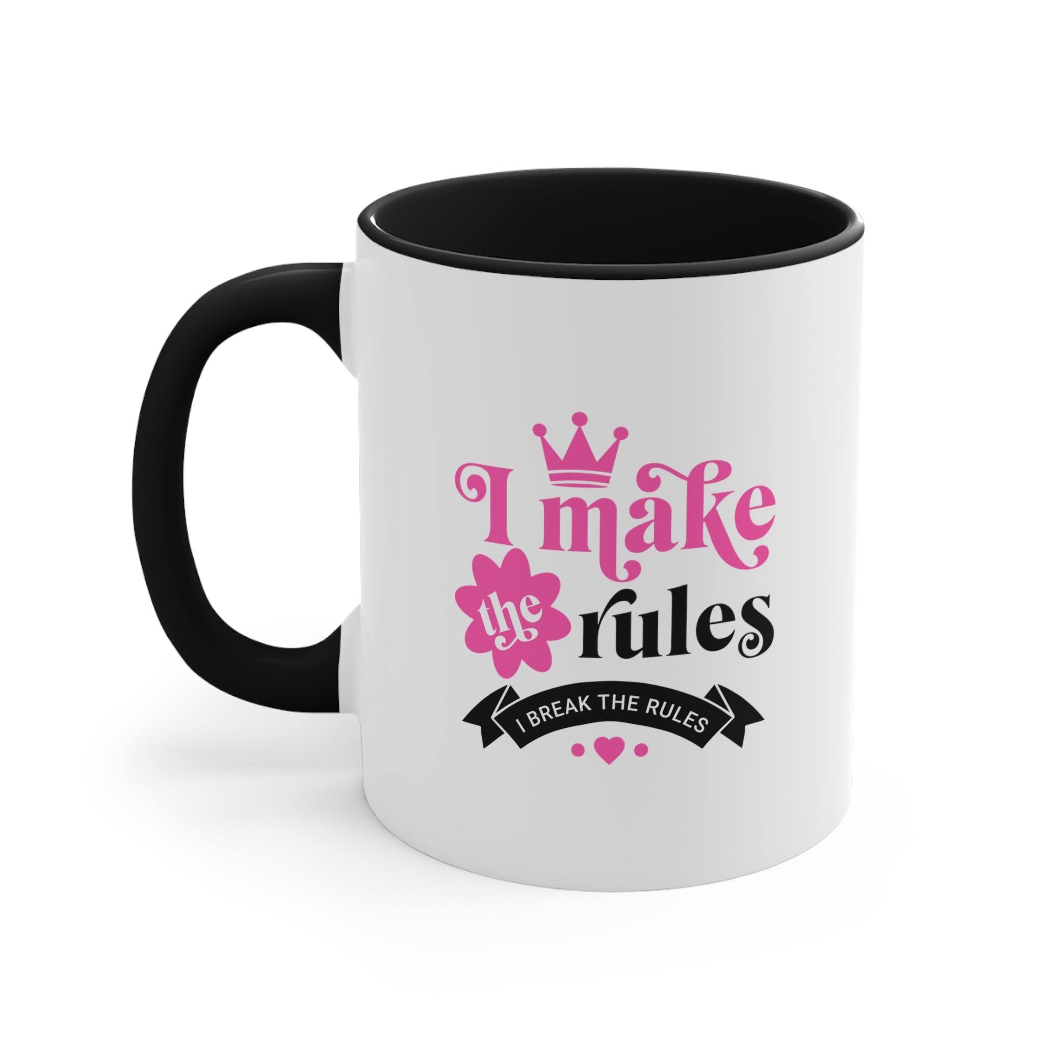 Rule Maker, Rule Breaker 11oz Mug – Bold Ceramic Coffee Mug with Stylish Design