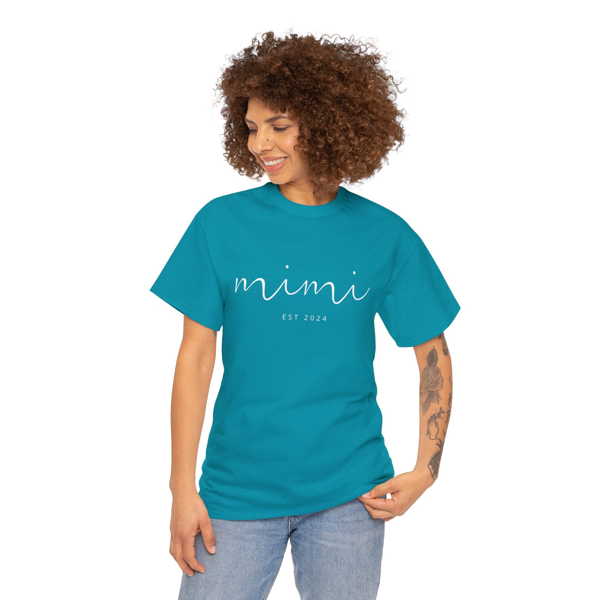 Custom MIMI Shirt, Mom Shirt With Names, Personalized Mama T-shirt, Custom Mama Shirt, Mother's Day Shirt, Trendy mom shirt