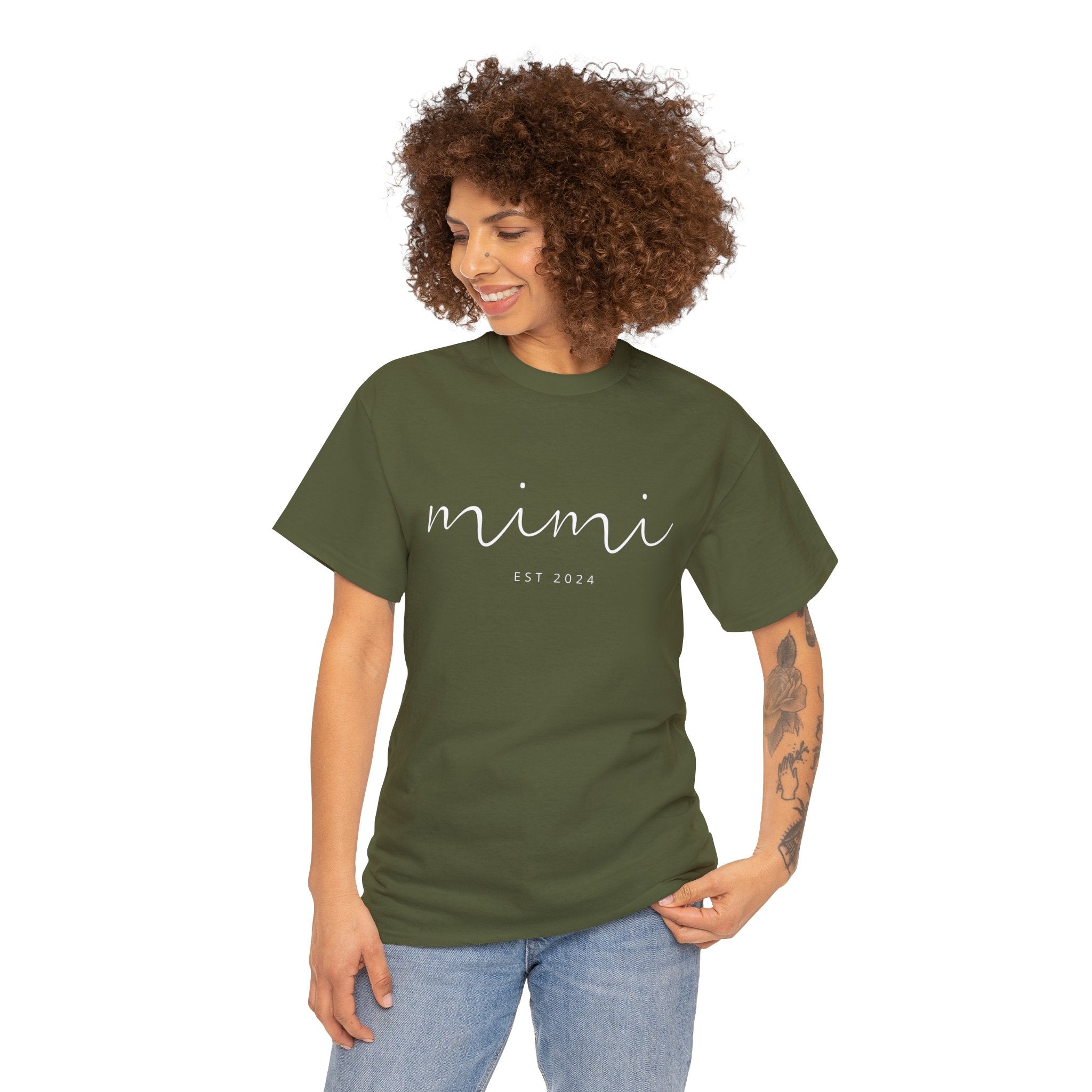 Custom MIMI Shirt, Mom Shirt With Names, Personalized Mama T-shirt, Custom Mama Shirt, Mother's Day Shirt, Trendy mom shirt