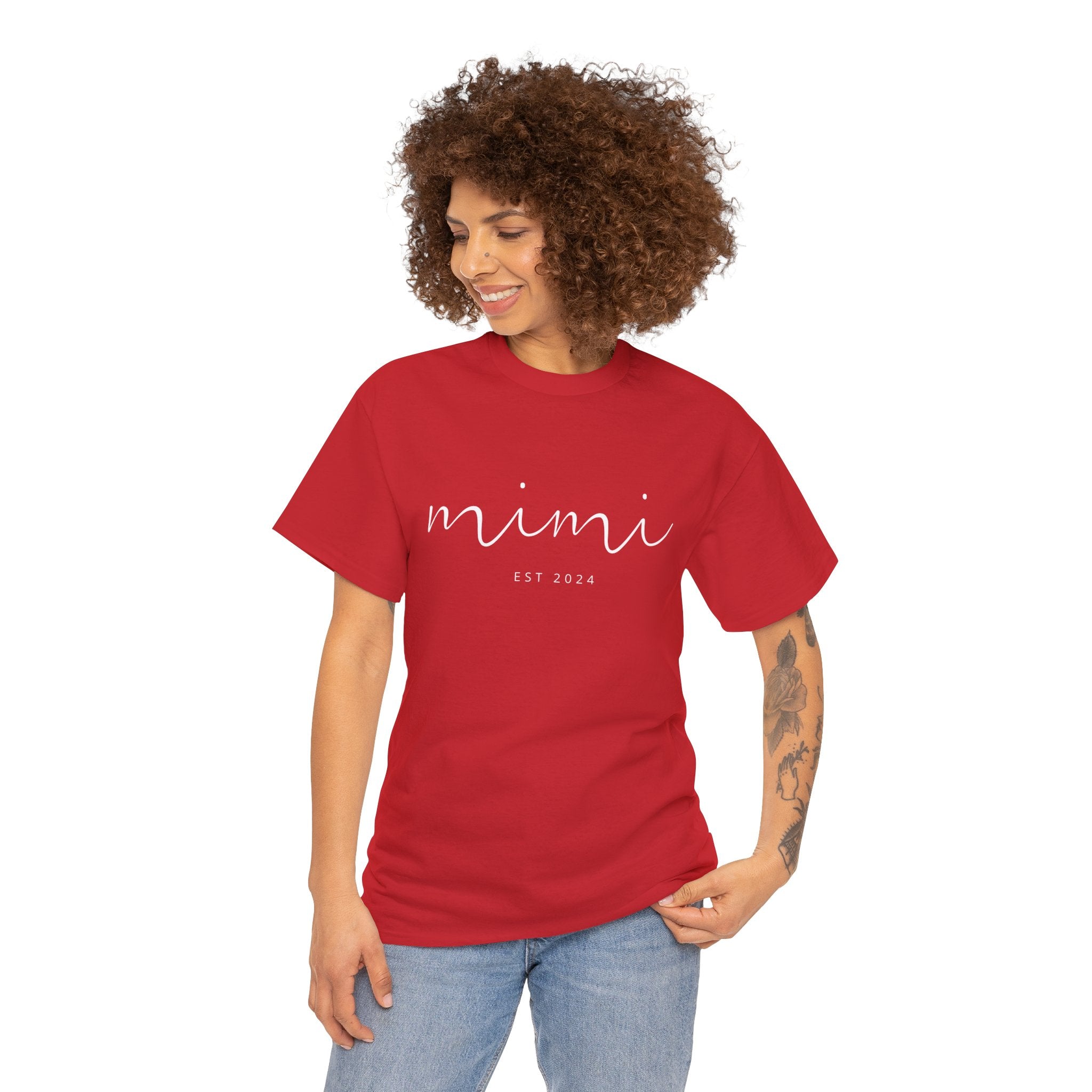 Custom MIMI Shirt, Mom Shirt With Names, Personalized Mama T-shirt, Custom Mama Shirt, Mother's Day Shirt, Trendy mom shirt