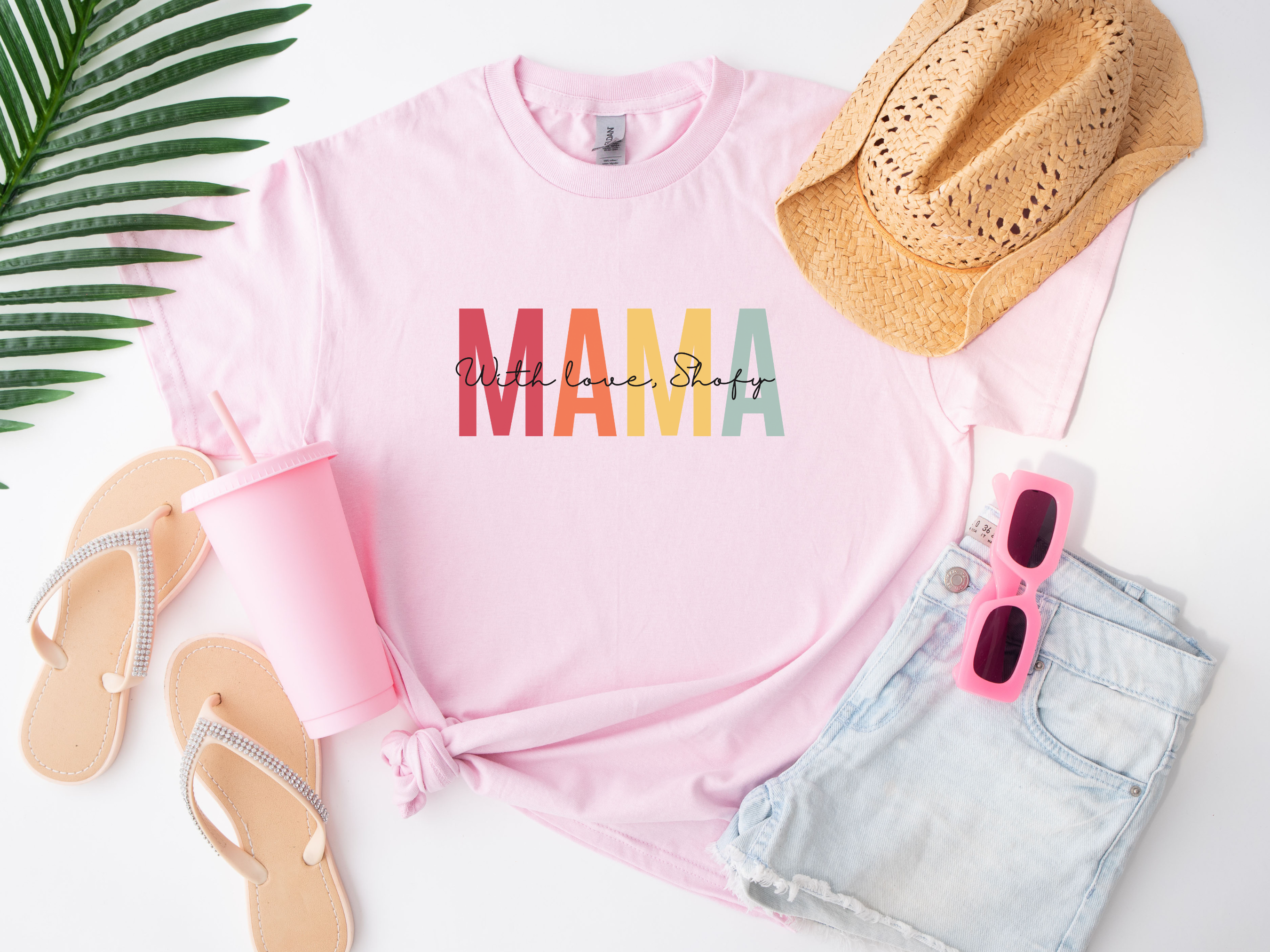 Custom Mama Shirt, Mom Shirt With Names, Personalized Mama T-shirt, Custom Mama Shirt, Mother's Day Shirt, Trendy mom shirt