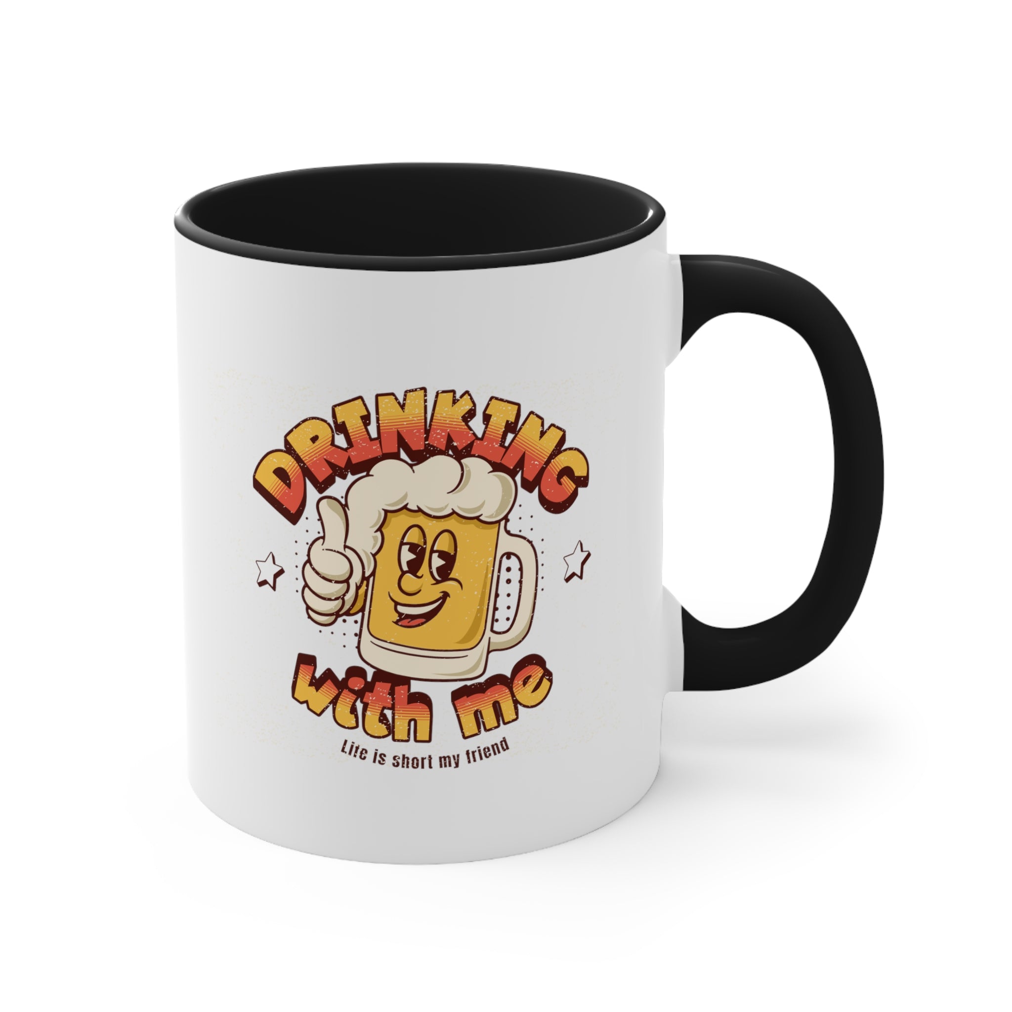 Bold Ceramic Funny Mug – 11oz Confidence Booster