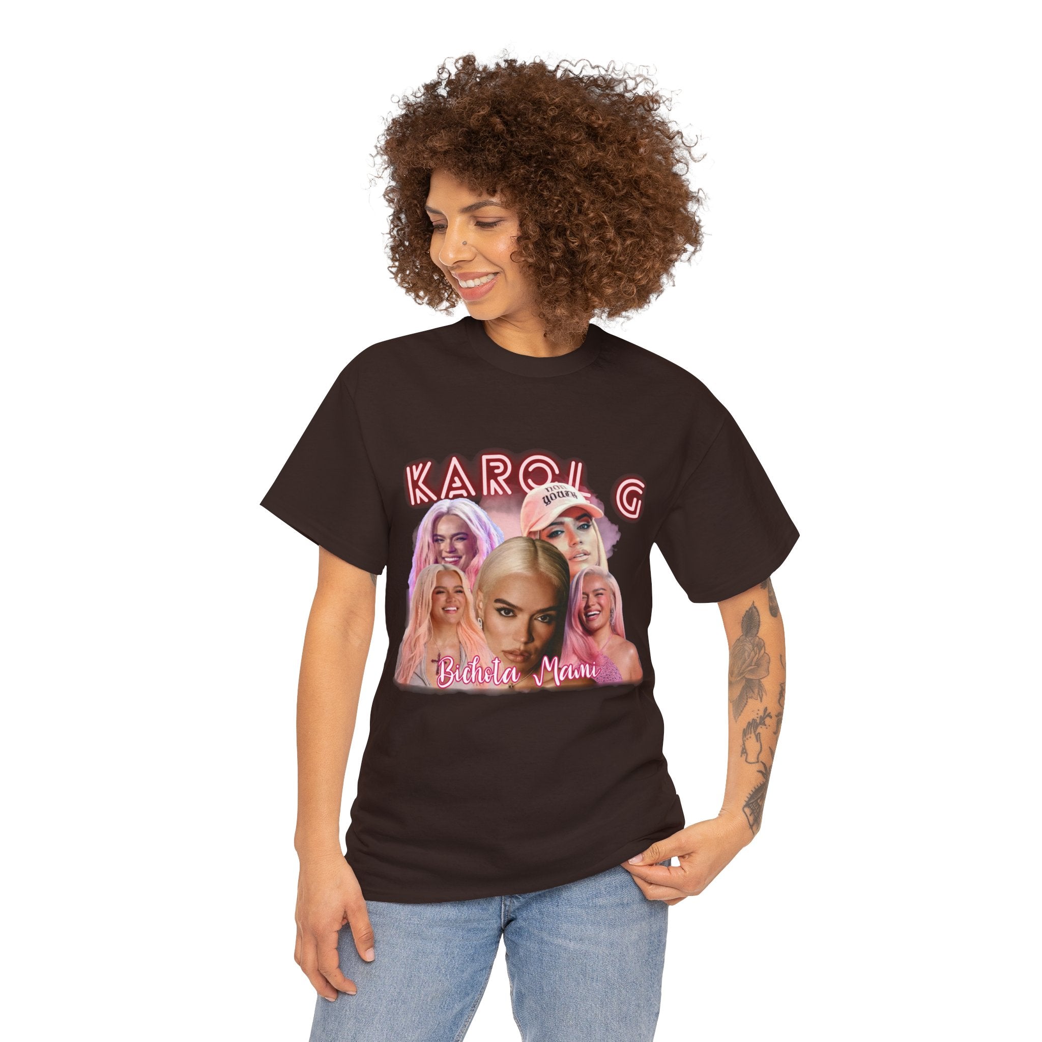 Karol G 'Bichota Mami' T-Shirt - The Perfect Fan Gear for Music Lovers!