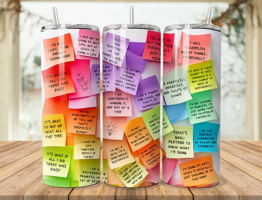 Sarcastic Affirmations Tumbler