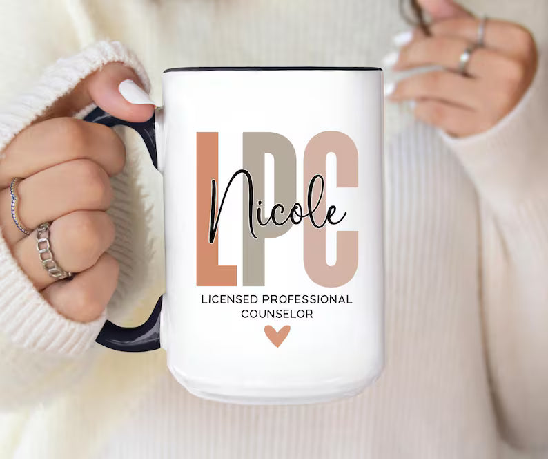 Personalized Therapist Tumbler – Custom Gift for Counselors ✅