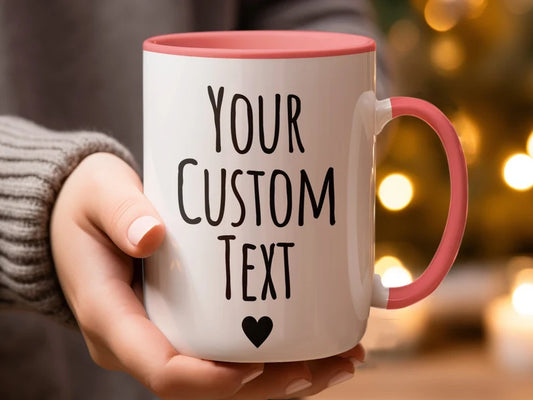 Personalized Name Mug – Custom Coffee Cup Gift for Women, Friends & Moms