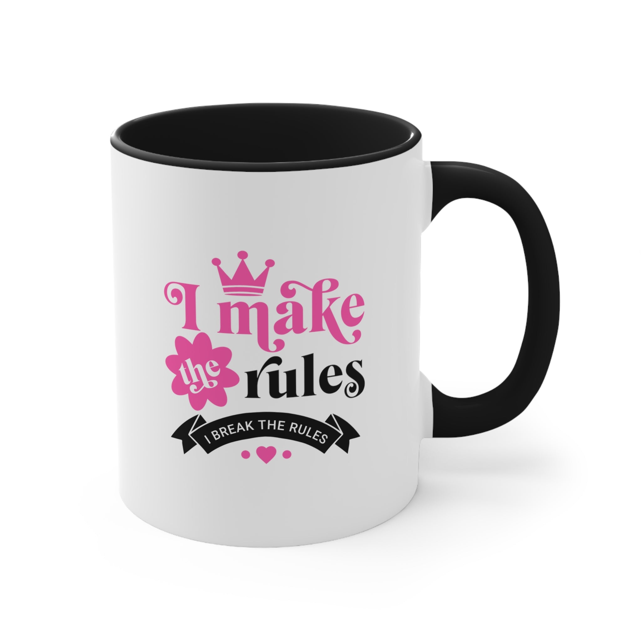 Rule Maker, Rule Breaker 11oz Mug – Bold Ceramic Coffee Mug with Stylish Design