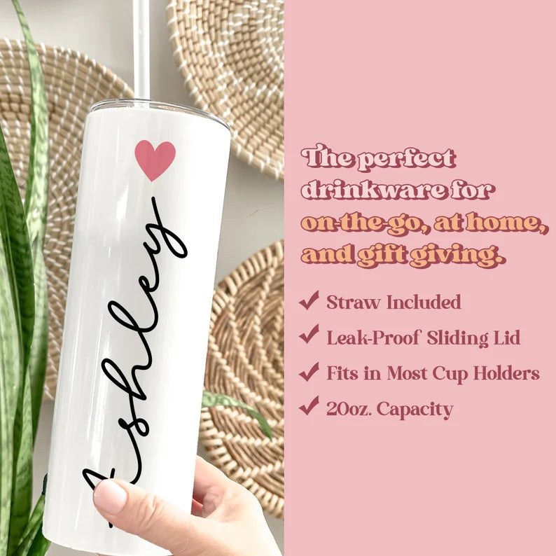 Speech Therapist Tumbler – 20oz Personalized Cup with Funny Quote