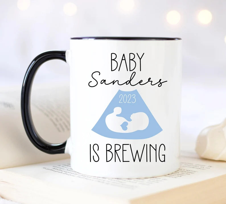 Personalized Pregnancy Tumbler – Baby Shower Gift for Expecting Moms