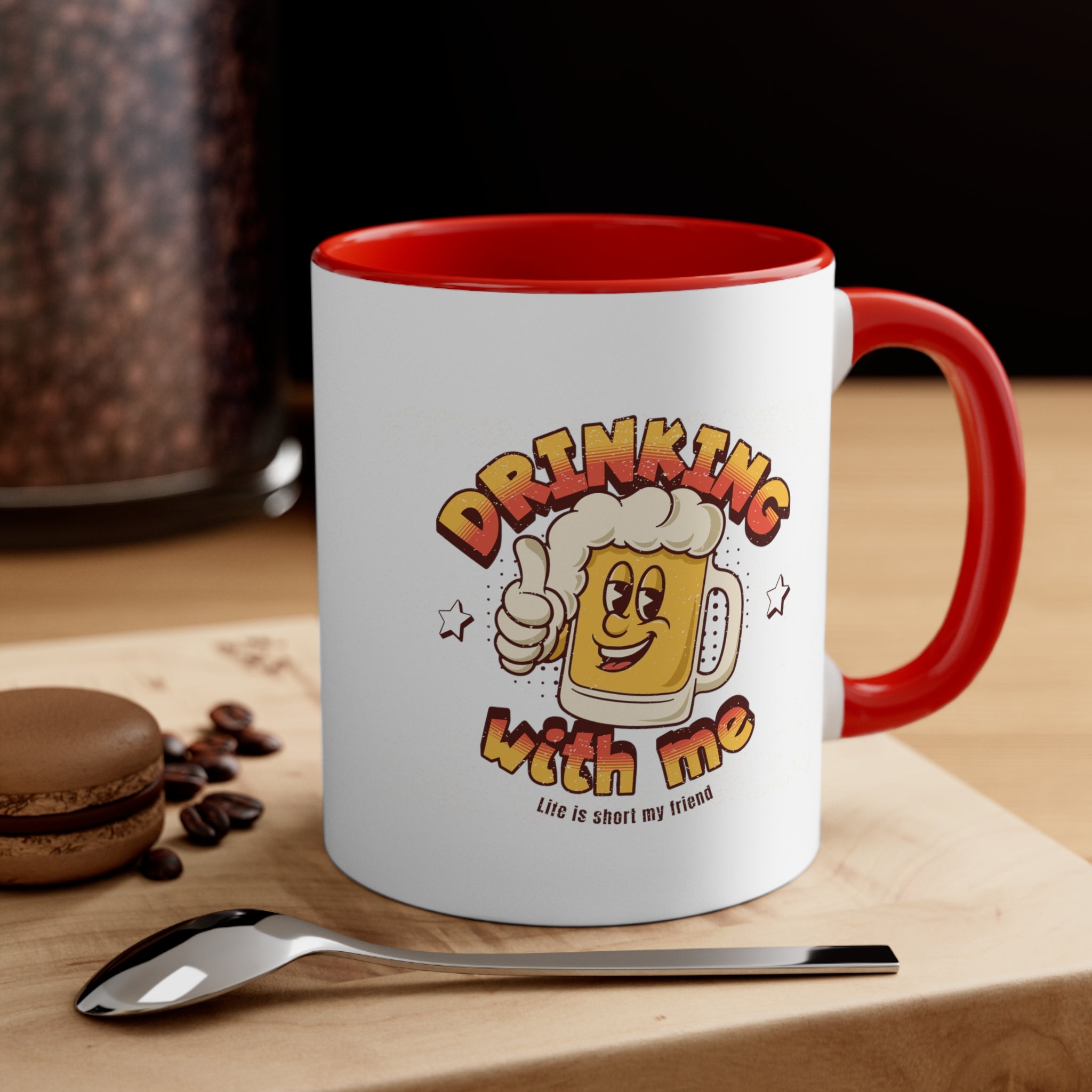 Bold Ceramic Funny Mug – 11oz Confidence Booster