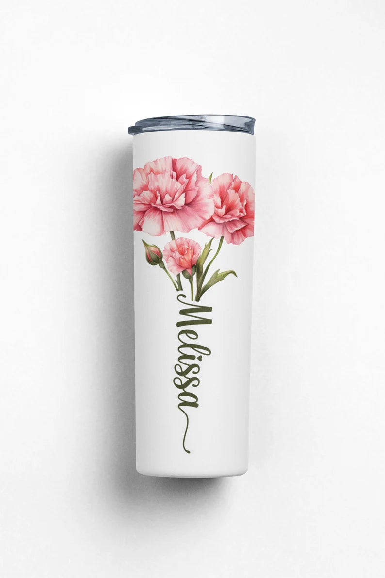Personalized Name Tumbler – 20oz Elegant Script Style Cup