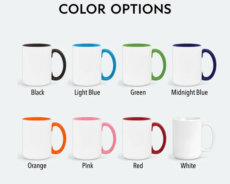Personalized Grandma Mug – Custom Grandkids Names & Floral Design