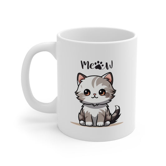 Nice Cat Coffee Mug