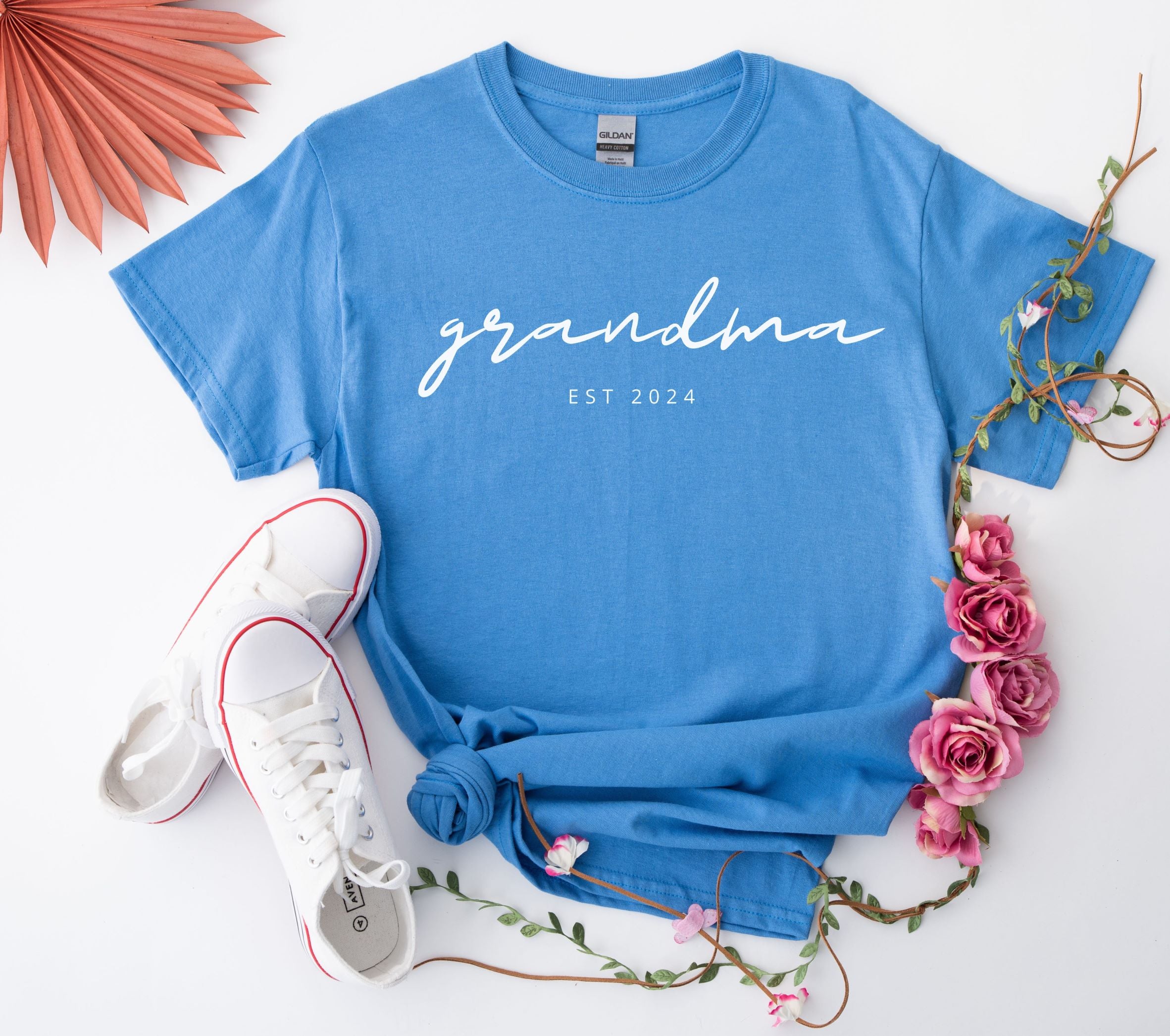 Grandma Shirt, Mom Shirt With Names, Personalized Mama T-shirt, Custom Mama Shirt, Mother's Day Shirt, Trendy mom shirt