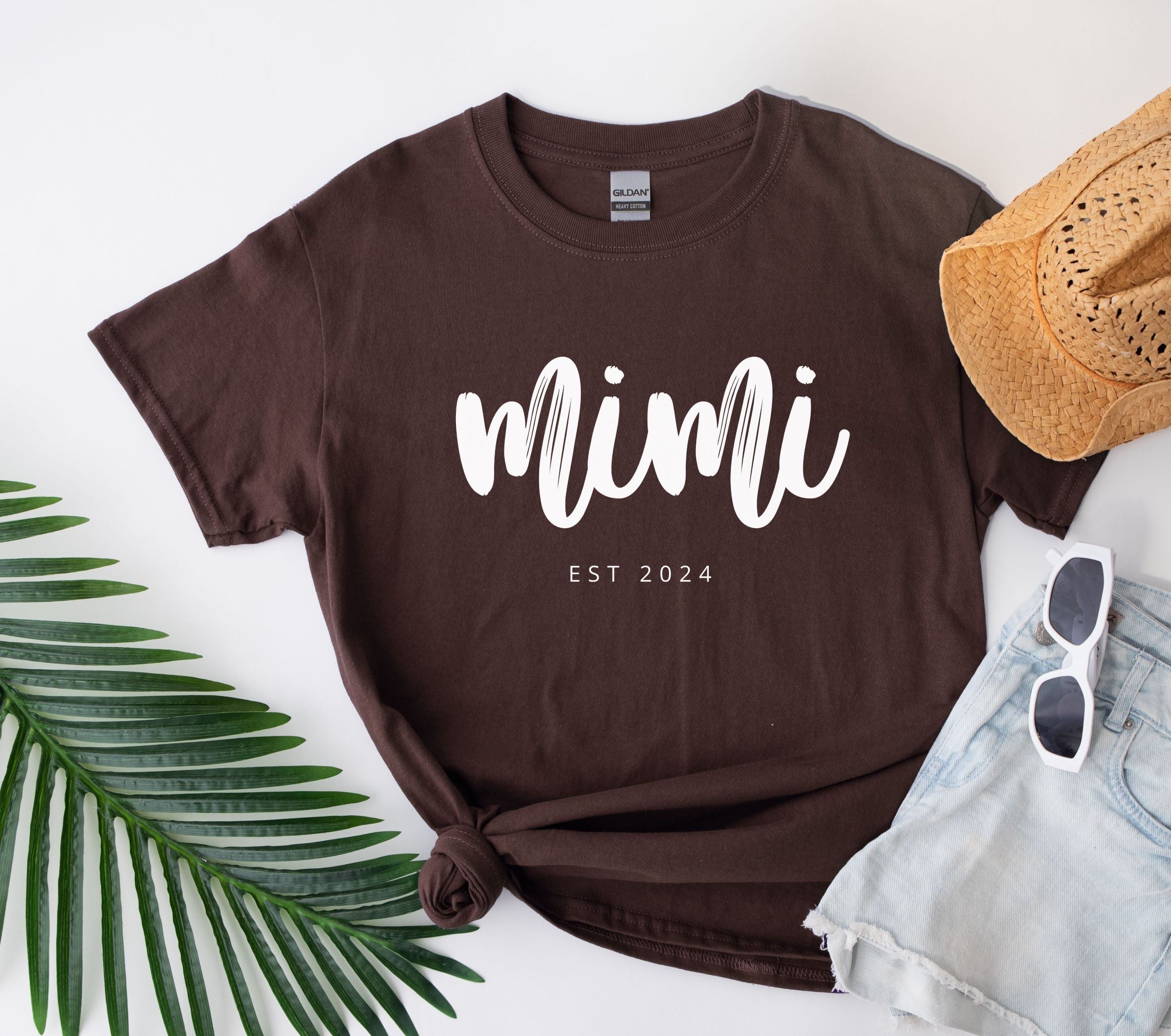 MIMI Shirt, Mom Shirt With Names, Personalized Mama T-shirt, Custom Mama Shirt, Mother's Day Shirt, Trendy mom shirt