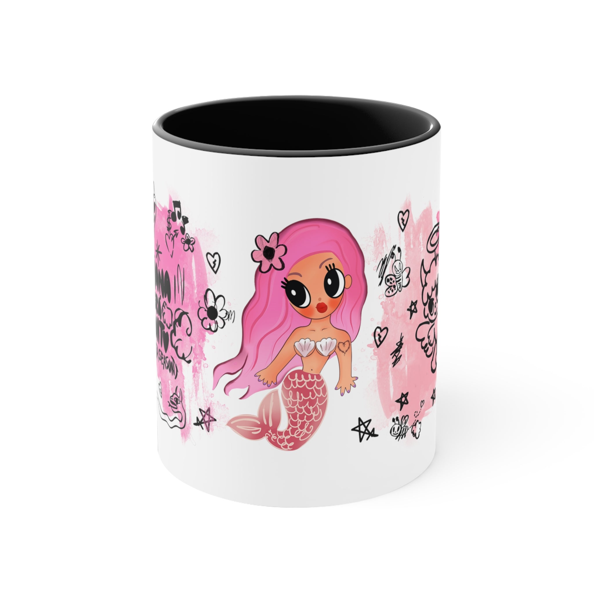 Karol G Mug, Pink Mermaid Bichota Season, 11oz