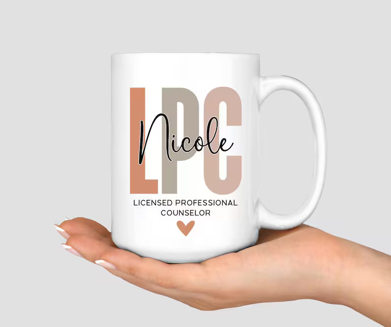 Personalized Therapist Tumbler – Custom Gift for Counselors ✅