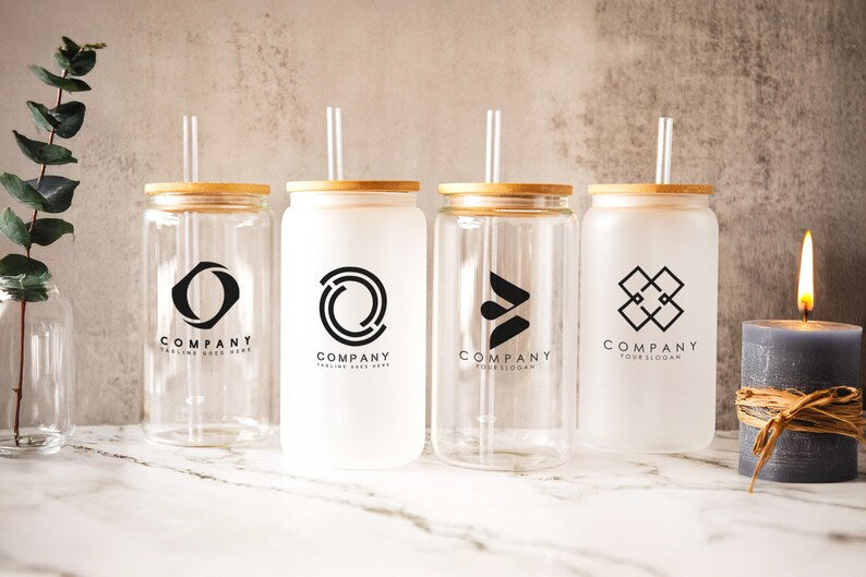 Custom Logo Frosted Cup – Personalized 16oz Plastic Cup