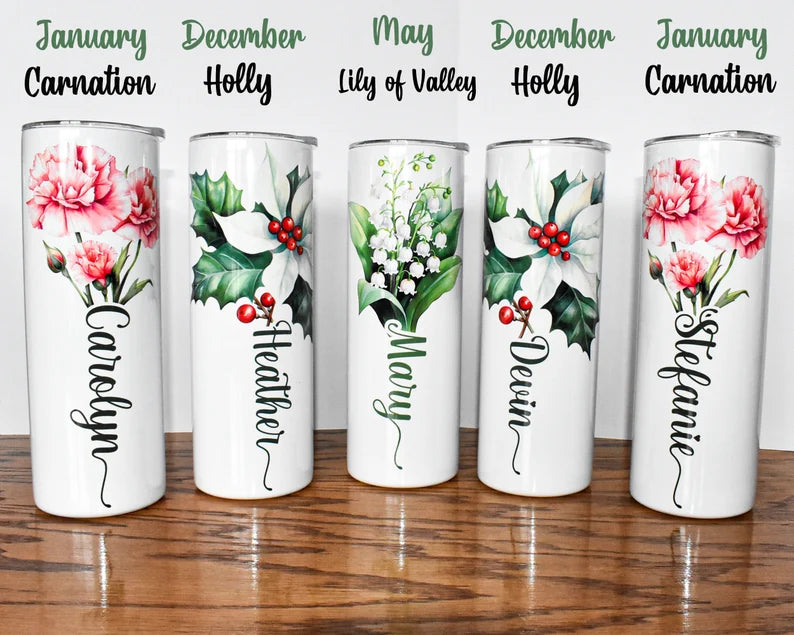Personalized Name Tumbler – 20oz Elegant Script Style Cup
