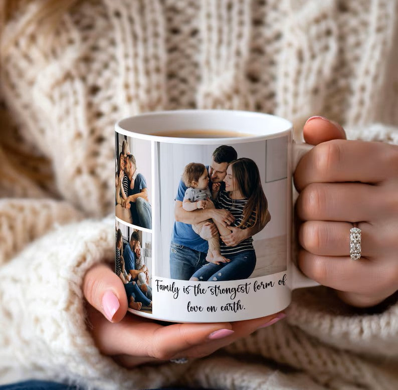 Custom Photo Mug with Text – Personalized Gift for Any Occasion
