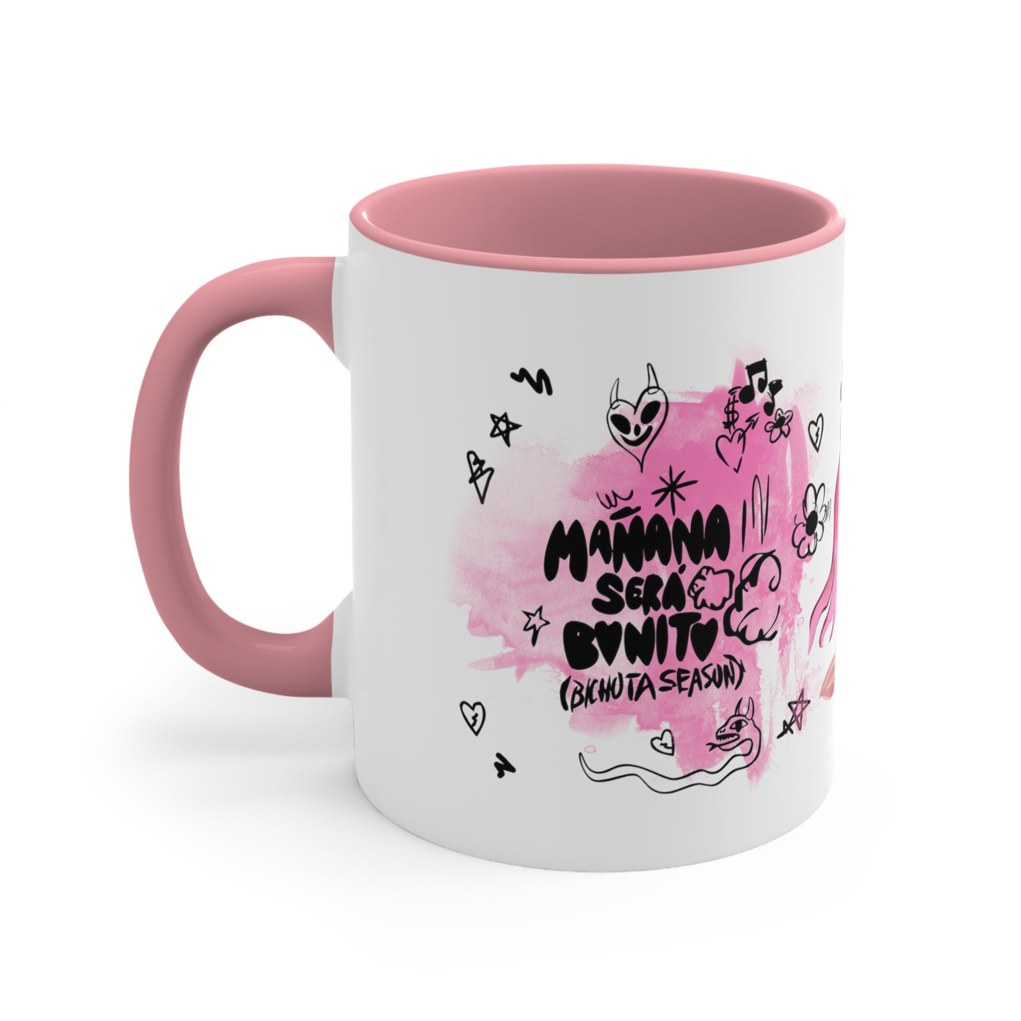 Karol G Mug, Pink Mermaid Bichota Season, 11oz