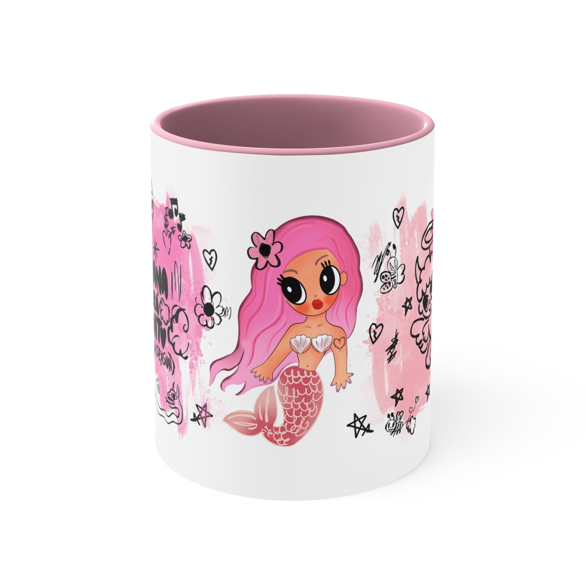 Karol G Mug, Pink Mermaid Bichota Season, 11oz