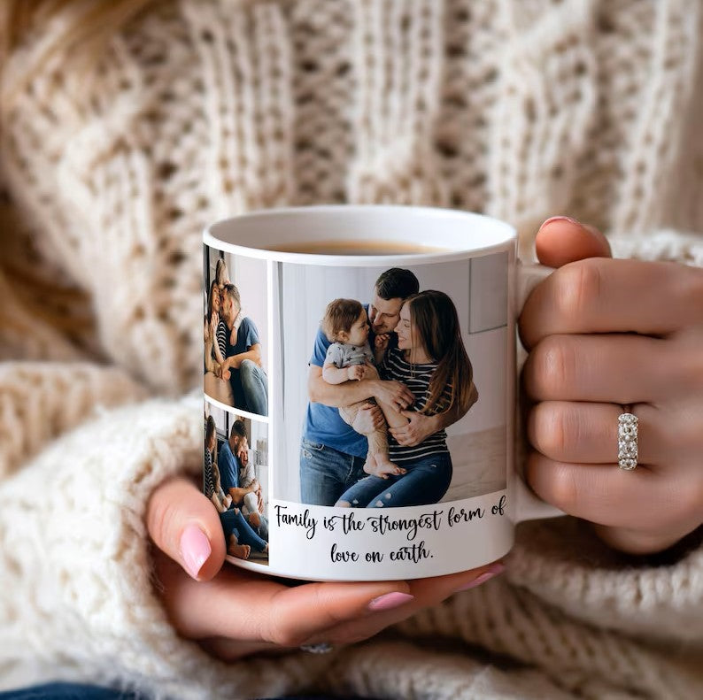 Custom Photo Mug with Text – Personalized Gift for Any Occasion