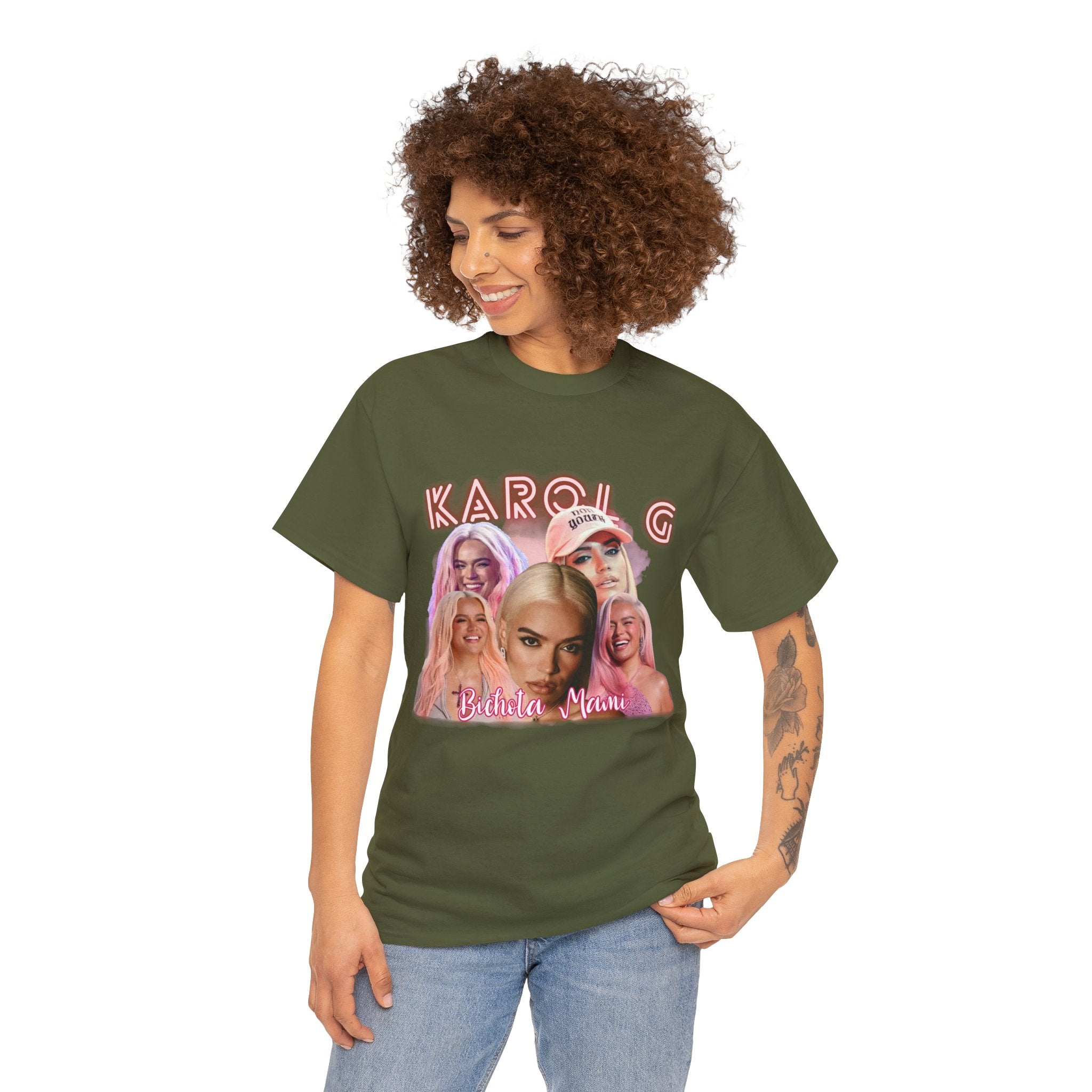 Karol G 'Bichota Mami' T-Shirt - The Perfect Fan Gear for Music Lovers!