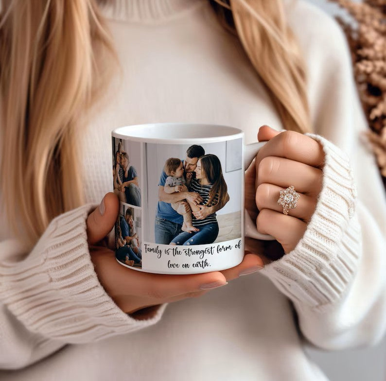 Custom Photo Mug with Text – Personalized Gift for Any Occasion