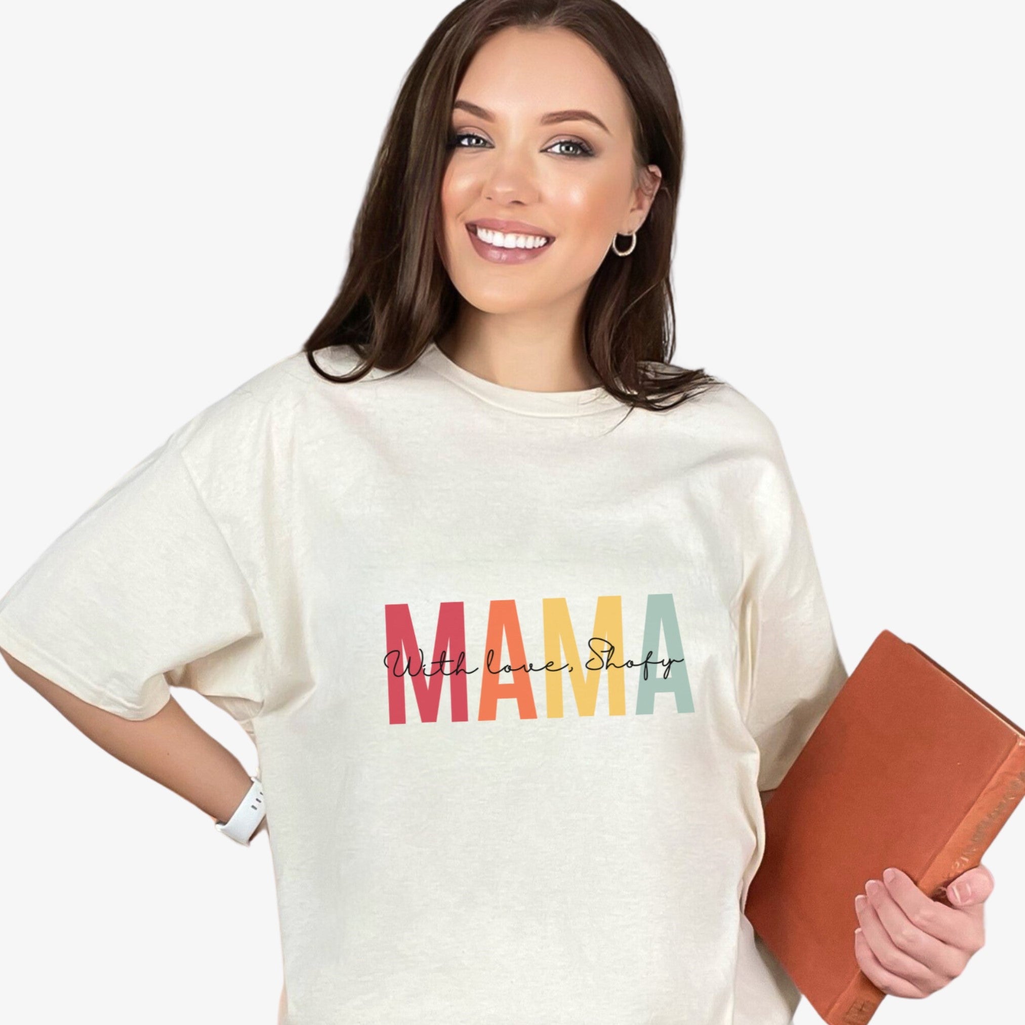 Custom Mama Shirt, Mom Shirt With Names, Personalized Mama T-shirt, Custom Mama Shirt, Mother's Day Shirt, Trendy mom shirt