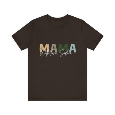 Custom Mama Shirt