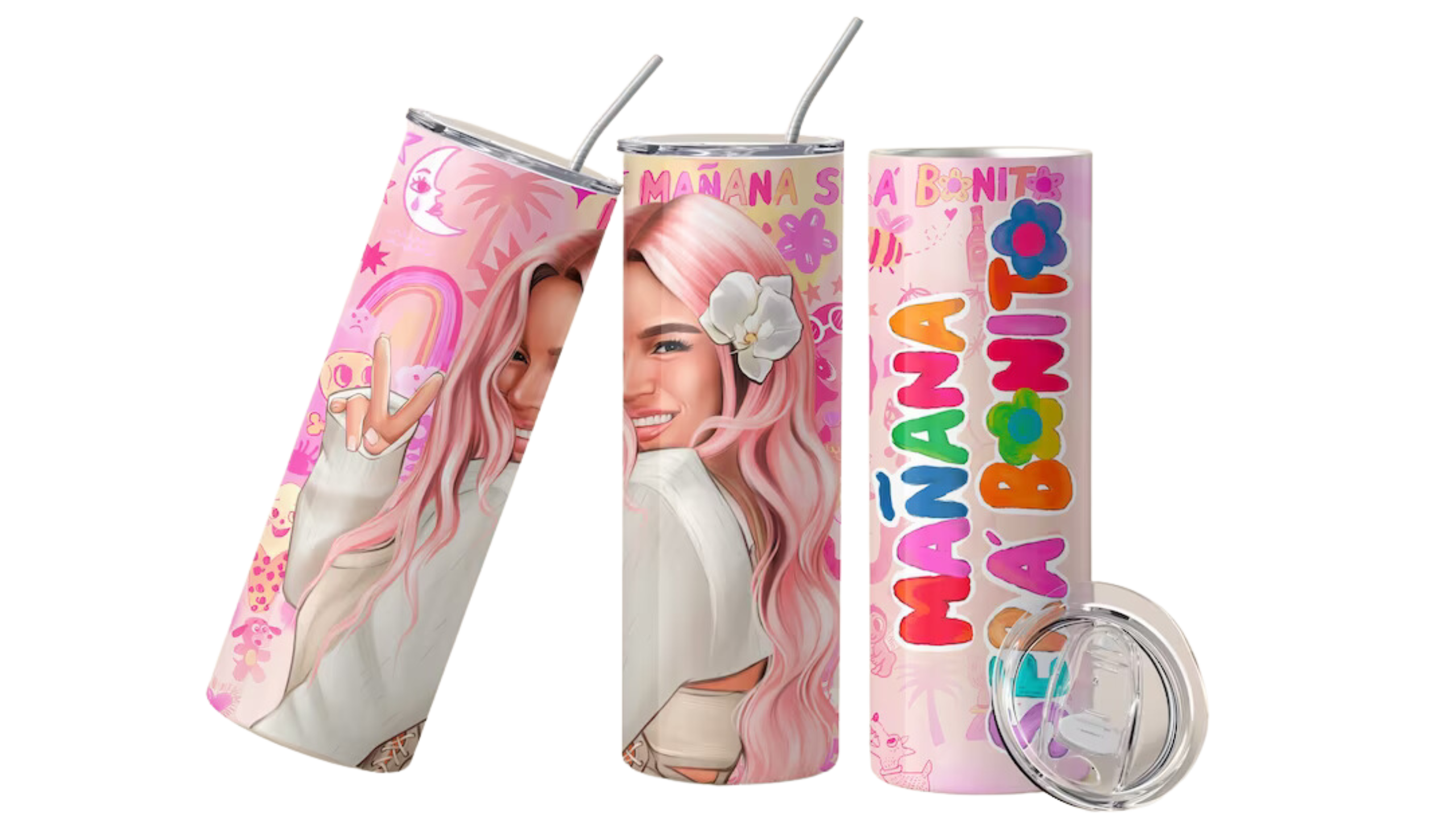 Tumbler Design inspirate in Karol G 20oz