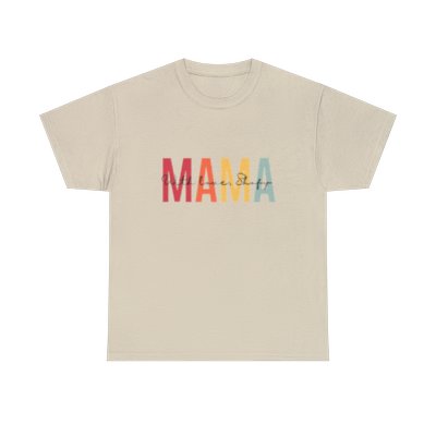 Custom Mama Shirt, Mom Shirt With Names, Personalized Mama T-shirt, Custom Mama Shirt, Mother's Day Shirt, Trendy mom shirt