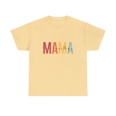 Custom Mama Shirt, Mom Shirt With Names, Personalized Mama T-shirt, Custom Mama Shirt, Mother's Day Shirt, Trendy mom shirt