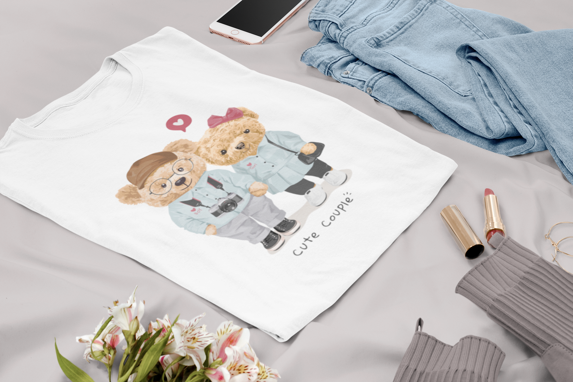 Be as Soft as a Teddy: Teddy Bear T-Shirt