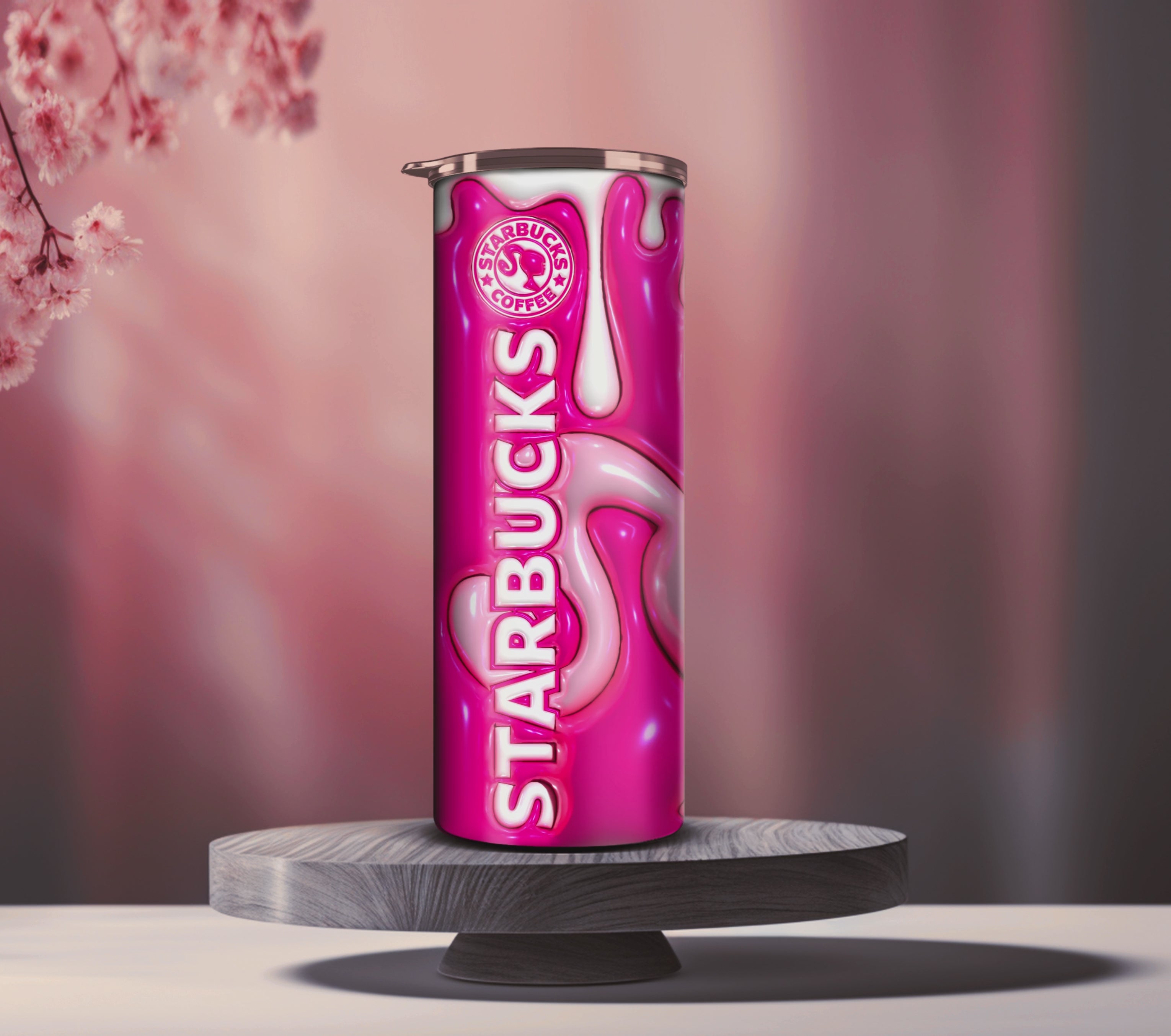 Sisters Gifts Pink Girls Doll Skinny Tumbler 20 Oz