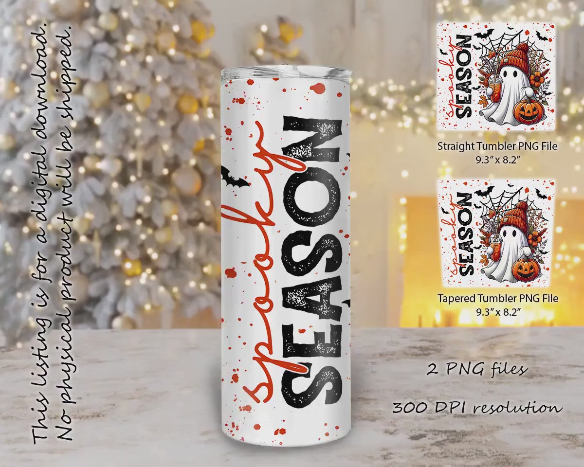 Spooky Season – 20 oz Halloween Tumblers