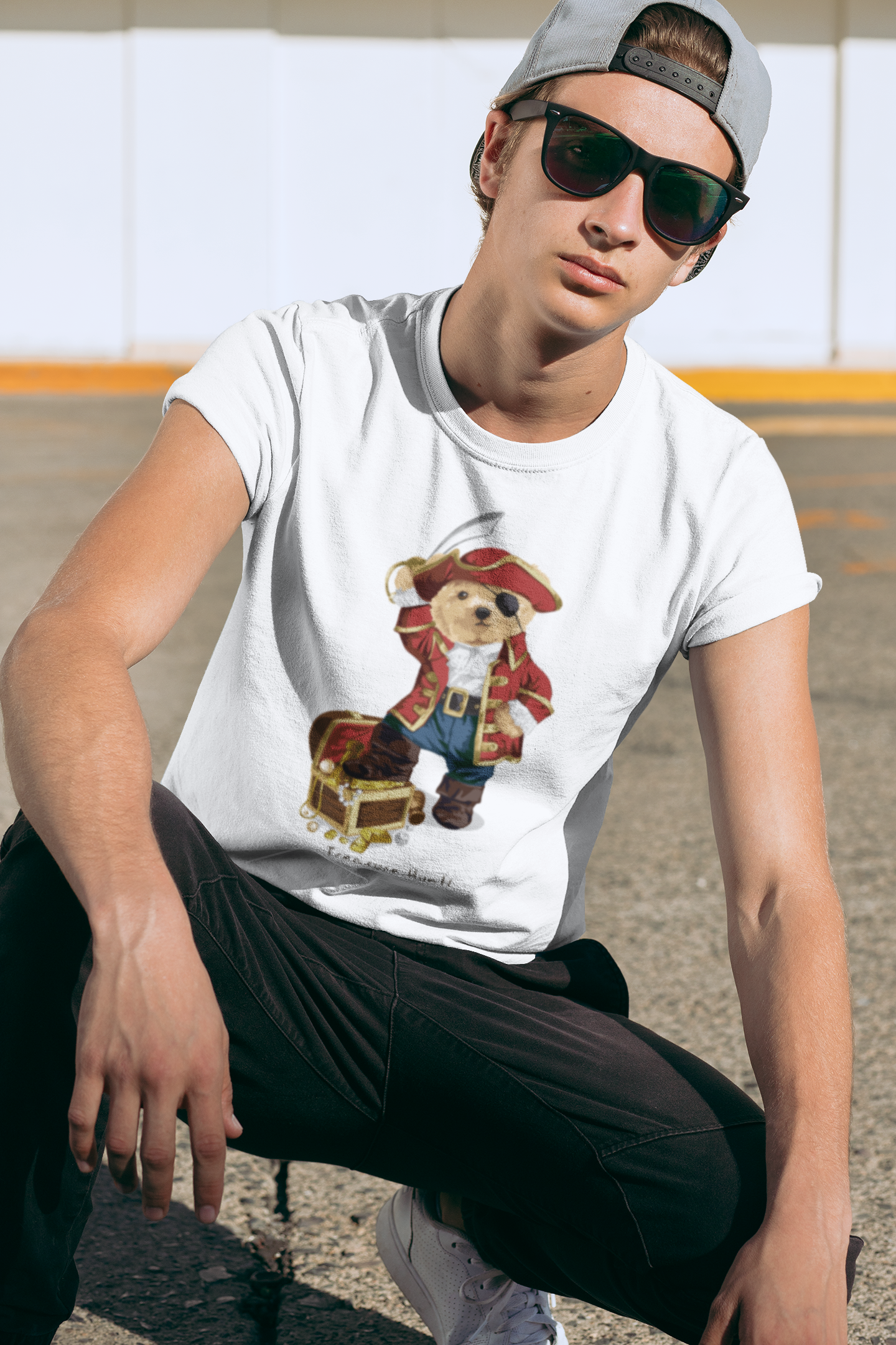 Be as Soft as a Teddy: Teddy Bear T-Shirt  for Men